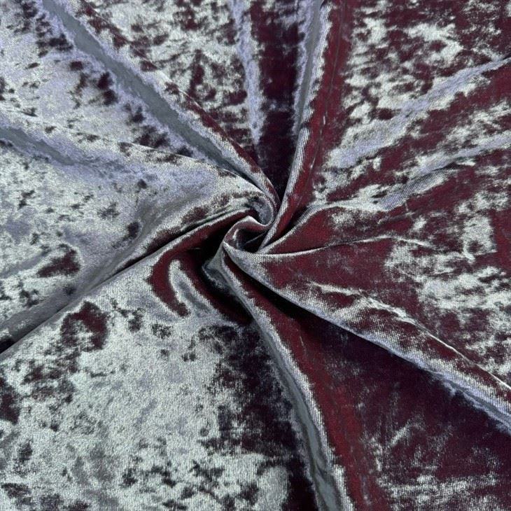 Crushed Stretch Velour Fabric