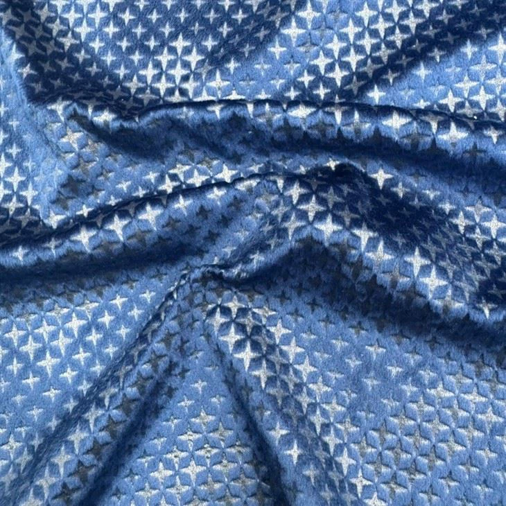 Holland Velvet Foil Print For Home Furnishing